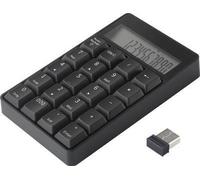 Renkforce RF-NK-201 Sans fil Pavé numérique Connecteur audio Noir (RF-4536208)