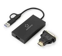 Renkforce Carte graphique externe RAM DDR3, USB-A, USB-C, 5Gbps, HDMI, DVI