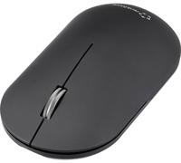 Renkforce RF-WM-200-1 Souris sans fil, Bluetooth optique noir 3 Boutons 4000 dpi Touches à frappe silencieuse