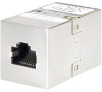 Renkforce RJ45 (gekreuzt) Netzwerk Adapter CAT 5e 1x RJ45-Buchse - 1x RJ45-Buchse Metall (RF-4981662)
