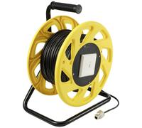 Renkforce RJ45 réseau informatique Enrouleur de câble CAT 6a S/FTP 60 m noir