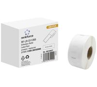 Renkforce Rouleau d'étiquettes compatible remplace DYMO DYMO 11355 51 x 19 mm papier blanc 500 pc(s) fixation permanente