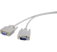 Renkforce série Rallonge [1x SUB-D mâle 9 pôles - 1x SUB-D femelle 9 pôles] 3.00 m beige