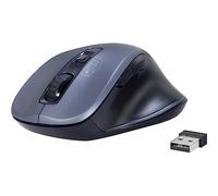 Renkforce Souris ergonomique Bluetooth, radio optique gris 7 Boutons 1600 dpi ergonomique