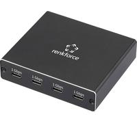 Renkforce SP-13748848 RF-NS-200 Répartiteur 4 ports 1 GBit/s