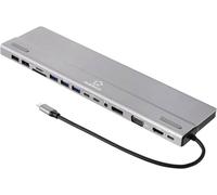 Renkforce Station daccueil USB-C® RF-DKS-902 Convient pour les marques: universel lecteur de cartes intégré, alimentation USB-C®