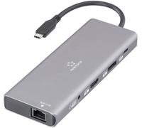 Renkforce Station d'accueil USB-C® RF-DKS-905 10-in-1 8K PD 3.1 Convient pour les marques: universel