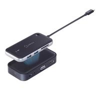 Renkforce Station d'accueil USB-C® RF-HUB-810 Convient pour les marques: universel transfert des images sans fil, lecteur de