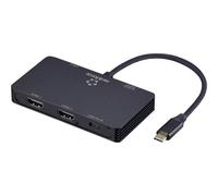 Renkforce Station d'accueil USB-C® RF-USBHA-480 Convient pour les marques: universel alimentation USB-C®