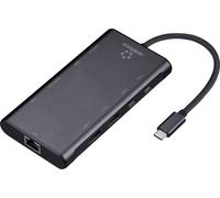 Hub USB 3.1 Renkforce RF-USBHA-500 10 ports avec fiche mâle USB-C noir