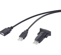 Renkforce USB 2.0, série Adaptateur [1x USB - 1x RS232 mâle] 1.00 m