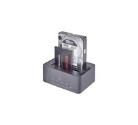 Renkforce USB 3.0 SATA 2 Port Festplatten-Station d'accueil rf-docking-08 avec Clone-Funktion, avec Eras