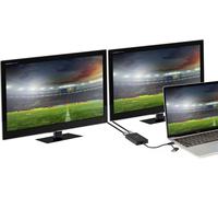 Renkforce Carte graphique externe RF-VDA-301 - RAM DDR3, USB-A/USB-C 5Gbps, HDMI, 6 écrans