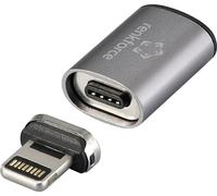 Renkforce USB-C®, Apple iPad/iPhone/iPod Adaptateur [1x USB-C® femelle - 1x Dock mâle Lightning] connecteur magnétique