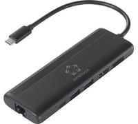 Renkforce USB-C® Dockingstation RF-DKS-800 8-in-1 Passend für Marke Dockingstations : USB-C® Power Delivery universel