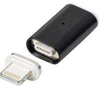 Renkforce USB-C™ femelle, Apple Lightning mâle Noir connecteur magnétique (RF-4746078)