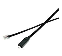 Renkforce USB-C®, RJ45 Câble adaptateur [1x USB-C® mâle - 1x RJ45 mâle 8P8C] 1.80 m noir