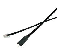 Renkforce USB-C®, RJ45 Câble adaptateur [1x USB-C® mâle - 1x RJ45 mâle 8P8C] 3.00 m noir