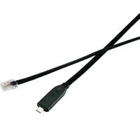 Renkforce USB-C®, RJ45 Câble adaptateur [1x USB-C® mâle - 1x RJ45 mâle 8P8C] 3.00 m noir