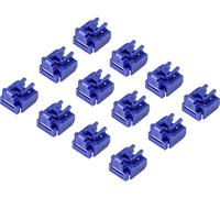 Renkforce Verrou port LAN RJ45 RF-4695228 jeu de 12 bleu RF-4695228