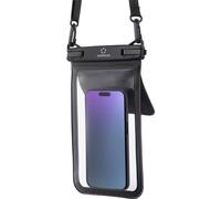 Renkforce Wasserdichte Smartphone Hülle Housse Outdoor Universel Black, transparent étanche à leau, avec bandoulière, étanche à la poussière RF-6956970