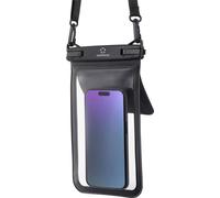 Renkforce Wasserdichte Smartphone Hülle Housse Outdoor Universel Universal Black, transparent étanche à leau, étanche à la poussière, avec bandoulière