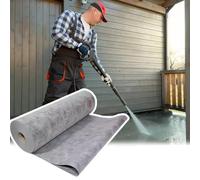 RENLXFI Membrane D'éTanchéIté Membrane D'étanchéité pour Carrelage sur Béton, Membrane De Douche Personnalisable, sous Couche Imperméable pour Sol Salle De Bain avec Gants(1.15x44m/3.8x144.4ft)