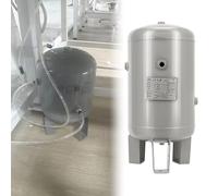 RENLXFI Réservoir d'air Réservoir De Stockage De Gaz De Compresseur d'air Industriel, Récepteur d'air Vertical pour Systèmes Pneumatiques, avec Support De Montage(7.9 Gal/30L)