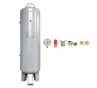 RENLXFI Réservoir d'air Réservoirs d'air De Réserve De 100 litres en Acier Au Carbone, Réservoir De Stockage d'air Comprimé, Réservoir Récepteur d'air, Vertical(C)