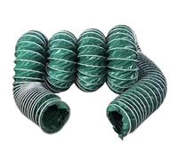 RENLXFI Tuyau de Ventilation Conduits Flexibles Isolés, Tuyaux Ventilation Haute Température pour Ateliers Automobiles, Conduits D'évacuation d'air pour Salle Bain(L 3m/10ft,Dia 75mm(3in))