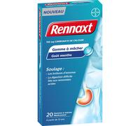 Rennaxt 20 gommes à mâcher Gummies pc(s)