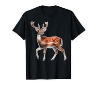 Renne de cerf en jachère T-Shirt Graphique avec Valeur