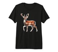 Renne de cerf en jachère T-Shirt Haut de Gamme