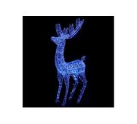 vidaXL Renne de Noël Acrylique XXL 250 LED 180 cm Bleu