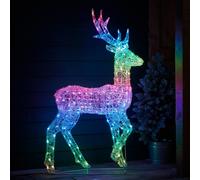 Renne de Noël Lumineux Connecté Twinkly de 1,2 m