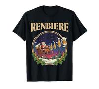 Renne de renbier drôle Design de Noël drôle T-Shirt
