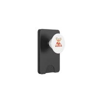 Renne DJ de Noël avec platines PopSockets PopWallet pour MagSafe
