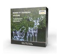 Renne et traineau lumineux - LED solaire