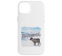 Renne, Faune, Animal, Arctique, Hiver, Neige, Paysage Coque pour iPhone 14 Plus