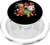 Renne Festif en Pain d'épice PopSockets PopGrip pour MagSafe