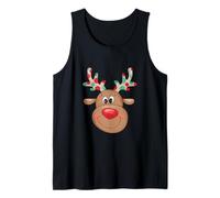 Renne Merry Christmas Funny Holidays Design Débardeur