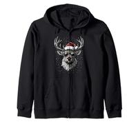 Renne Merry Christmas Funny Holidays Design Sweat à Capuche