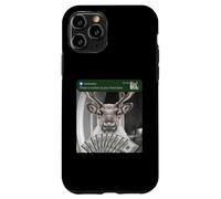 Renne There is Motion At Your Front Door Cerf Noël Coque pour iPhone 11 Pro