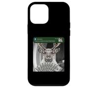 Renne There is Motion At Your Front Door Cerf Noël Coque pour iPhone 12 Mini