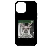 Renne There is Motion At Your Front Door Cerf Noël Coque pour iPhone 12 Pro Max