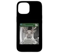 Renne There is Motion At Your Front Door Cerf Noël Coque pour iPhone 15