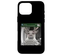 Renne There is Motion At Your Front Door Cerf Noël Coque pour iPhone 16 Pro Max