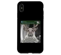 Renne There is Motion At Your Front Door Cerf Noël Coque pour iPhone XS Max