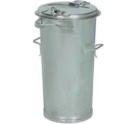 RENNER Poubelle 50 l tôle d’acier sans anse