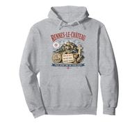 Rennes-Le-Château France Vintage - Saint Graal & Chevaliers Sweat à Capuche